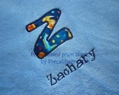 Personalised baby blanket for boys