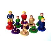 Custom Agricola People (meeples) -- set of 25