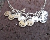 Branches of My Family...Sterling Necklace