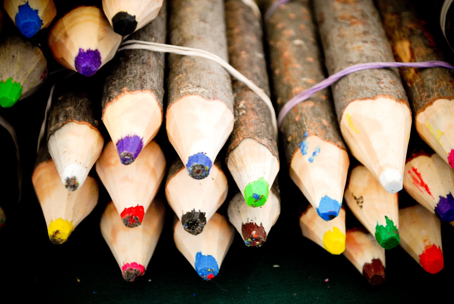 colored pencils, 8x10 fine art photograph