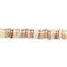 Bead Pearl Shell 6x2mm Heishi Natural 16-inch Strand