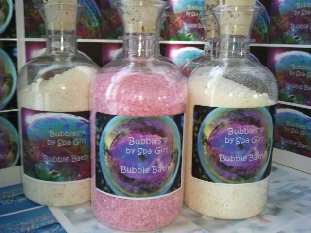 Bubbles by Spa Girl Bubble Bath 8 oz each (select scents Kids Love) Bubbling Bubble Bath, Kids Spa Parties favorites