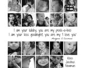 Baby's First Year Personalised Digital Print