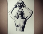 Salome - Limited Edtion print by Amy Dover