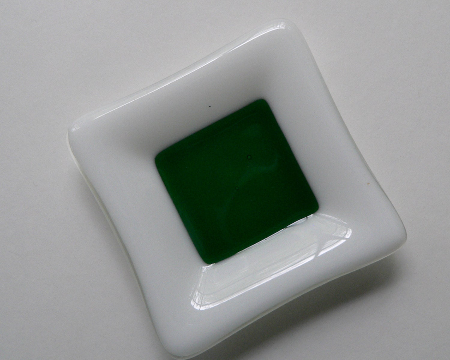 Small glass dish