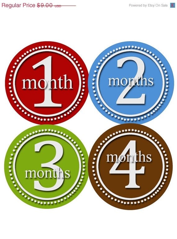 Baby Month Stickers Baby Boy Monthly Onesie Stickers Monthly Baby Sticker Boy Baby Shower Gift Photo Prop Baby Milestone