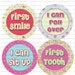 Baby Month Stickers Baby Girl Monthly Onesie Stickers Monthly Onesie Sticker Girl Baby Shower Gift Photo Prop Baby Milestone