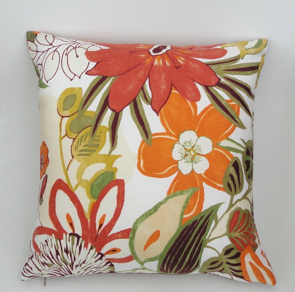 Marigold Decorative Throw Pillow Cover 16 x 16 - Robert Allen Home fabric