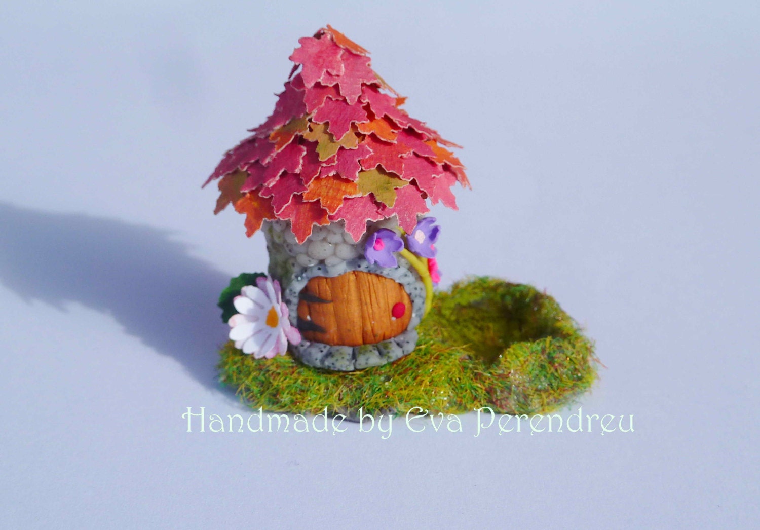 Miniature Fairy house home by evamini