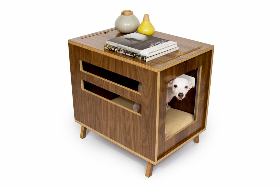 SALE - 20% OFF Thru 5/31 - Mid Century Modern Dog Crate