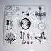 Chandelier double light switch cover