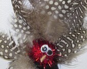 Red n Black Guinea Fancy Home Decor Magnet Holiday Gift