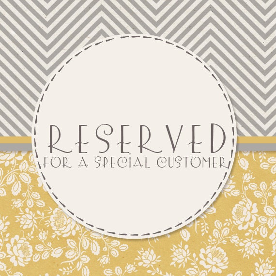 Custom listing for  Debbie