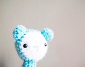 Amigurumi // tiny bear // blue