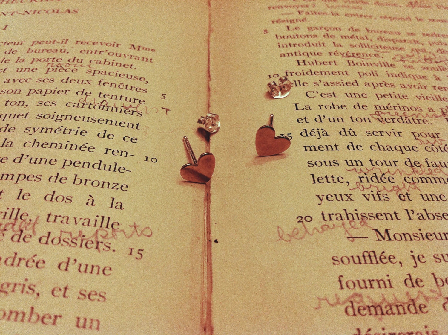 Little Heart Studs