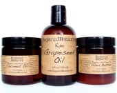 Value Set - Organic Coconut Oil, Organic Shea Butter and Grapeseed Oil - Healthy Beauty Care