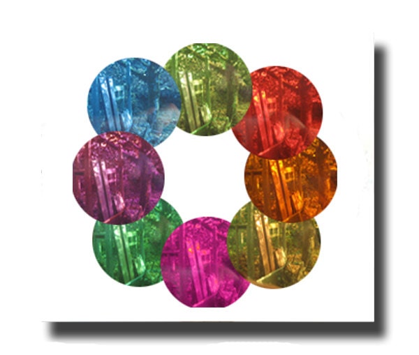Extra Colored Lenses for your Steampunk Goggles - 2"