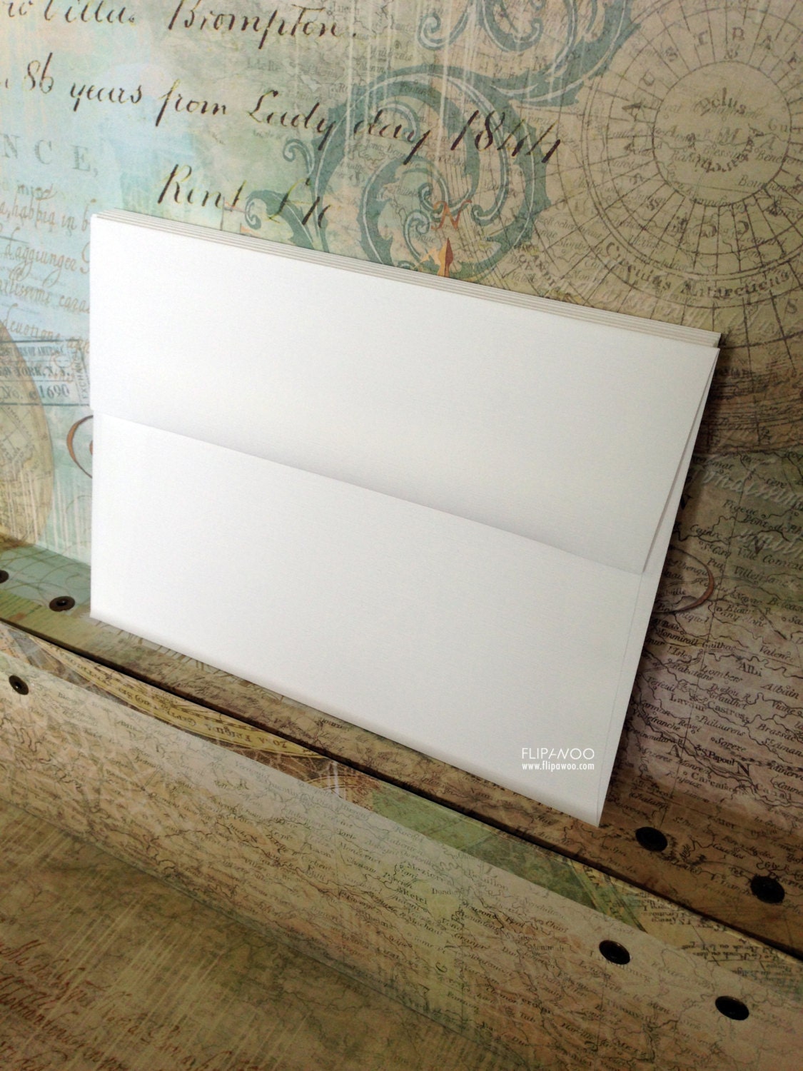 A7 White Linen Envelopes (x25) - Use for 5" x 7" Invitations and Cards