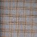 FABRIC24 WOOL Blend PLAID Gray Orange Brown 55 x 216 3.4-lb