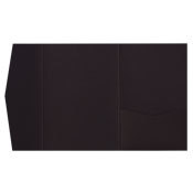 Custom order for Tamika - 200 black matte pocket envelopes
