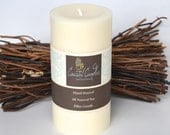 Soy Pillar Candles 2 Unscented 3X6