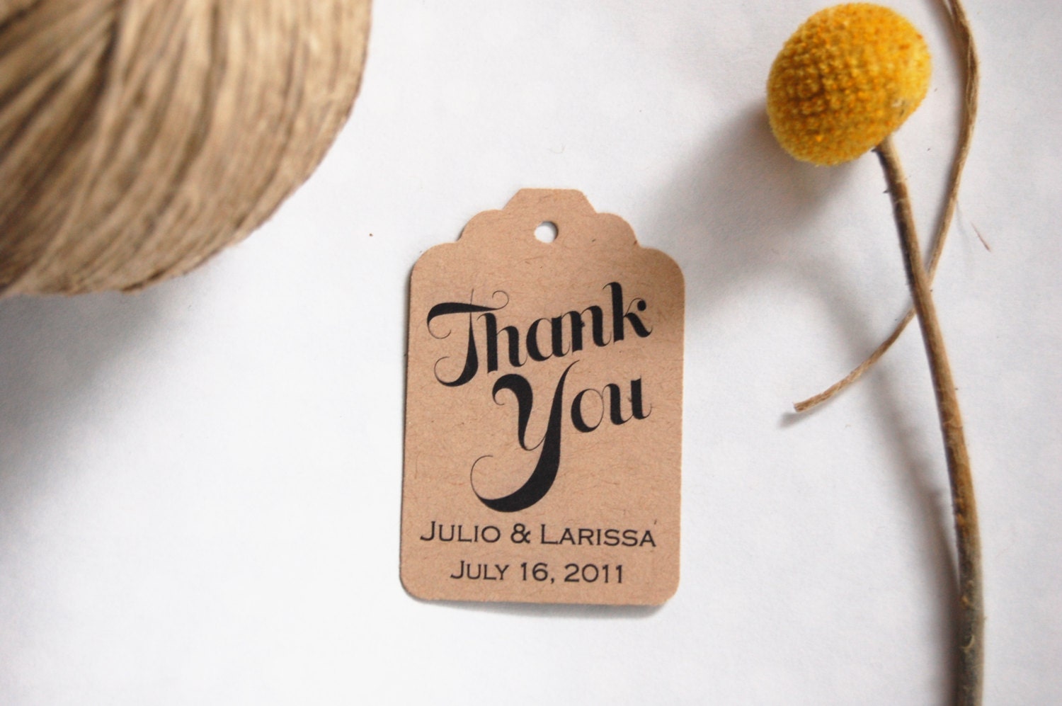 Script M - Names and Date favor tags