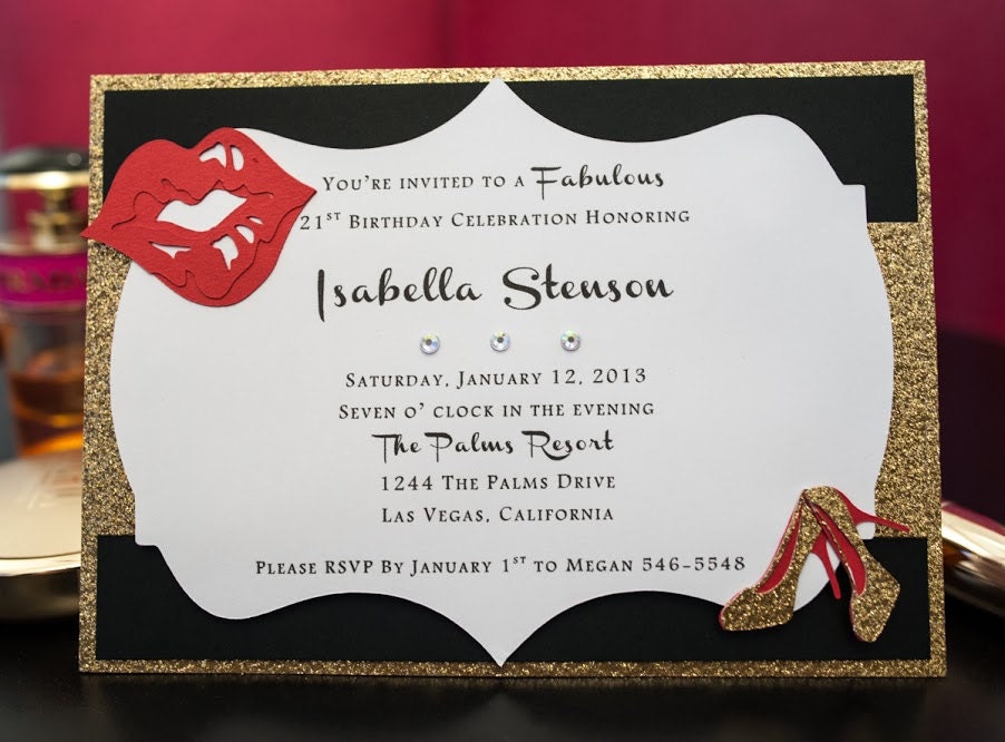 Bachelorette Invitation