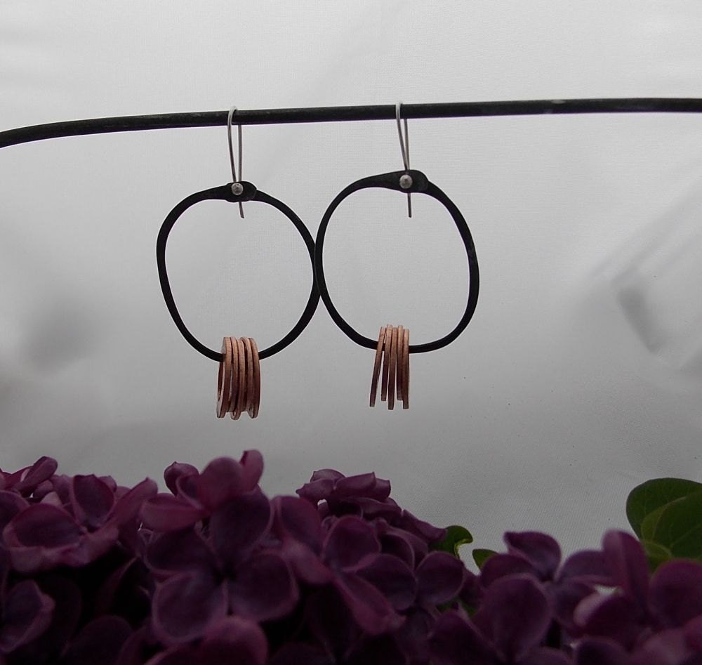 hoop earrings