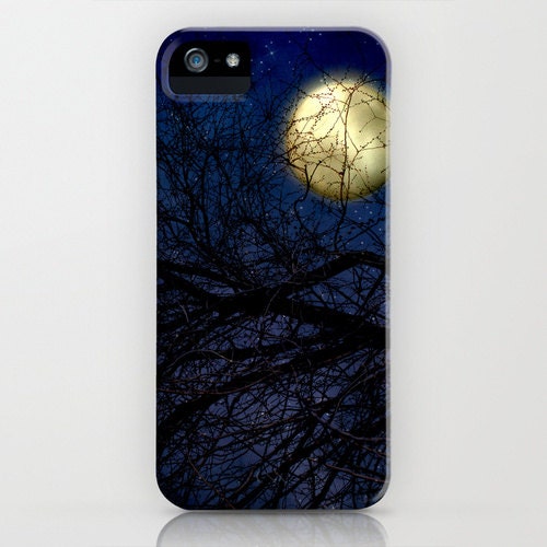iPhone 5 Case Blue Moon