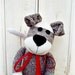 Sock Monkey Doll, Puppy Dog