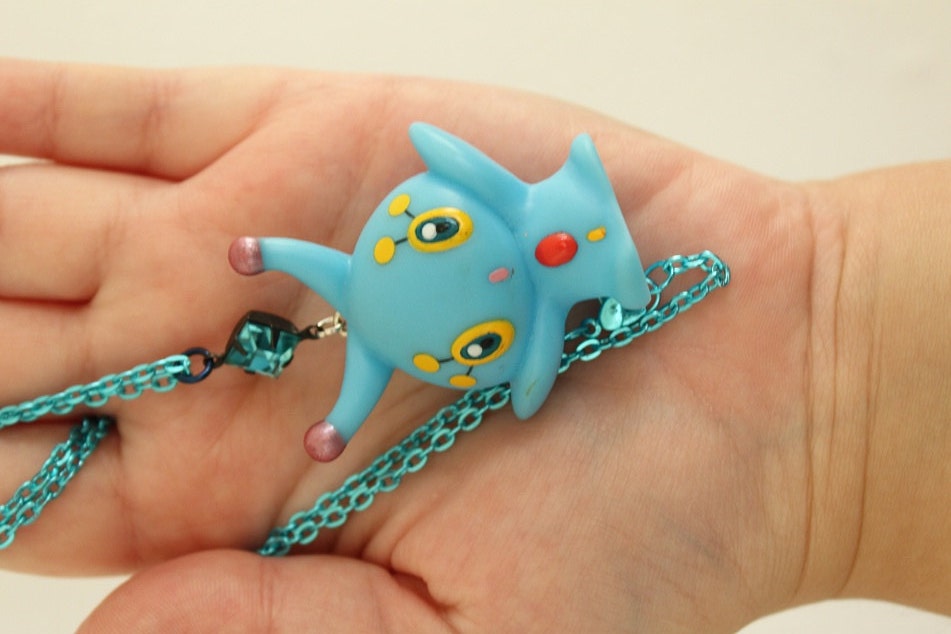 Pokémon Necklace - Manaphy- Legendary Pokemon Necklace- Bandai Toy