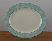Homer Laughlin Eggshell China "Romance" Oval Platter