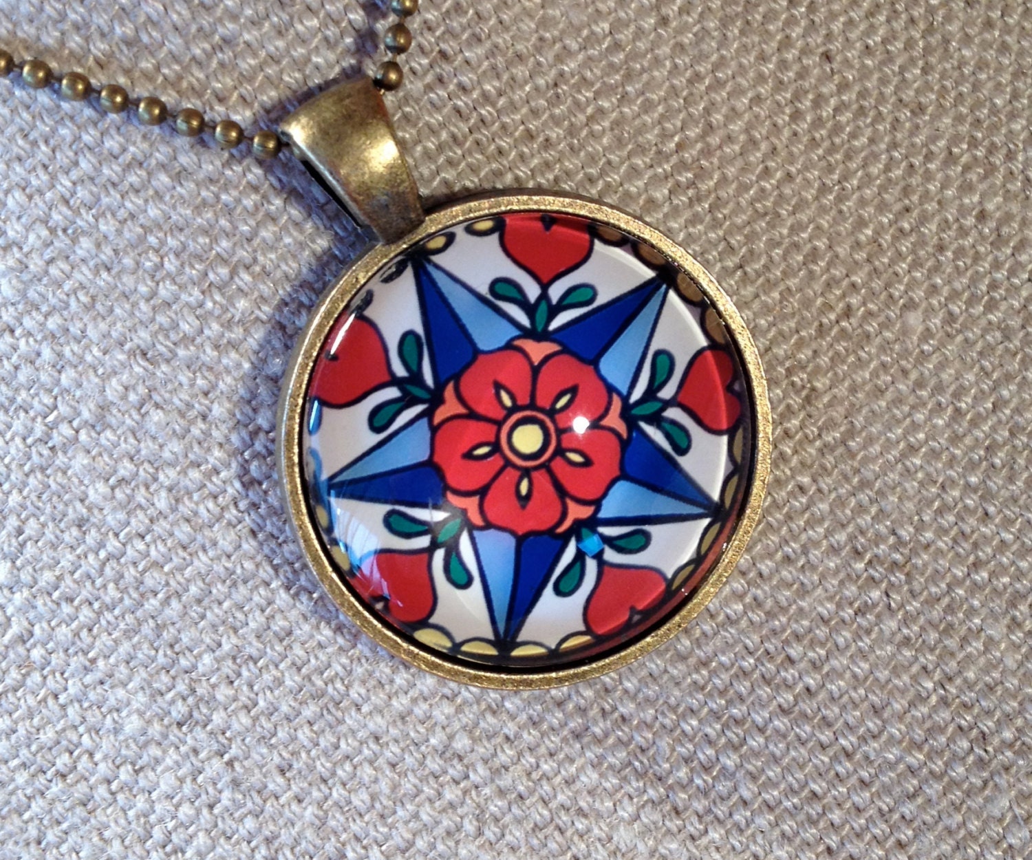 Love Hex Sign Pendant Necklace