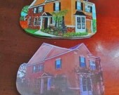 Custom House Paintings, all occasion, 5 inches up to 7 inches Paintings or Ornaments. Keepsakes