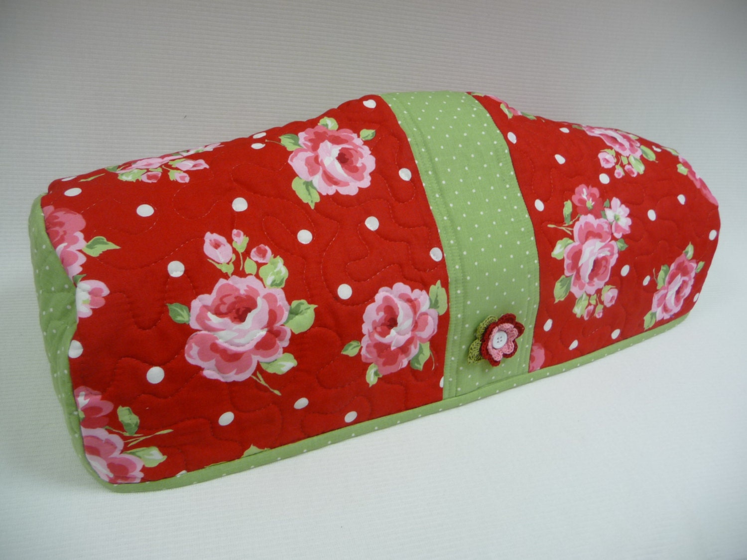 Flower Sugar Red - Cricut Dust Cover - Cricut Cozy - E2 Dust Cover - E2 Cozy