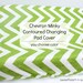 Chevron Minky Contoured Changing Pad Cover- YOU CHOOSE COLOR