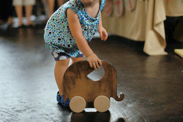 Set of 3 Wooden Animal Toys