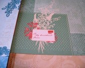 Hearts Cupid  LOVE Letter 12 x 12 inch acid free paper for scrapbooking crafting and paper crafts