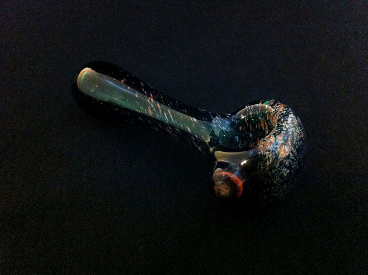 Lake Green Glass Starry Cosmos Tobacco Space Pipe