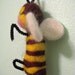 Needle Felted Bumblebee