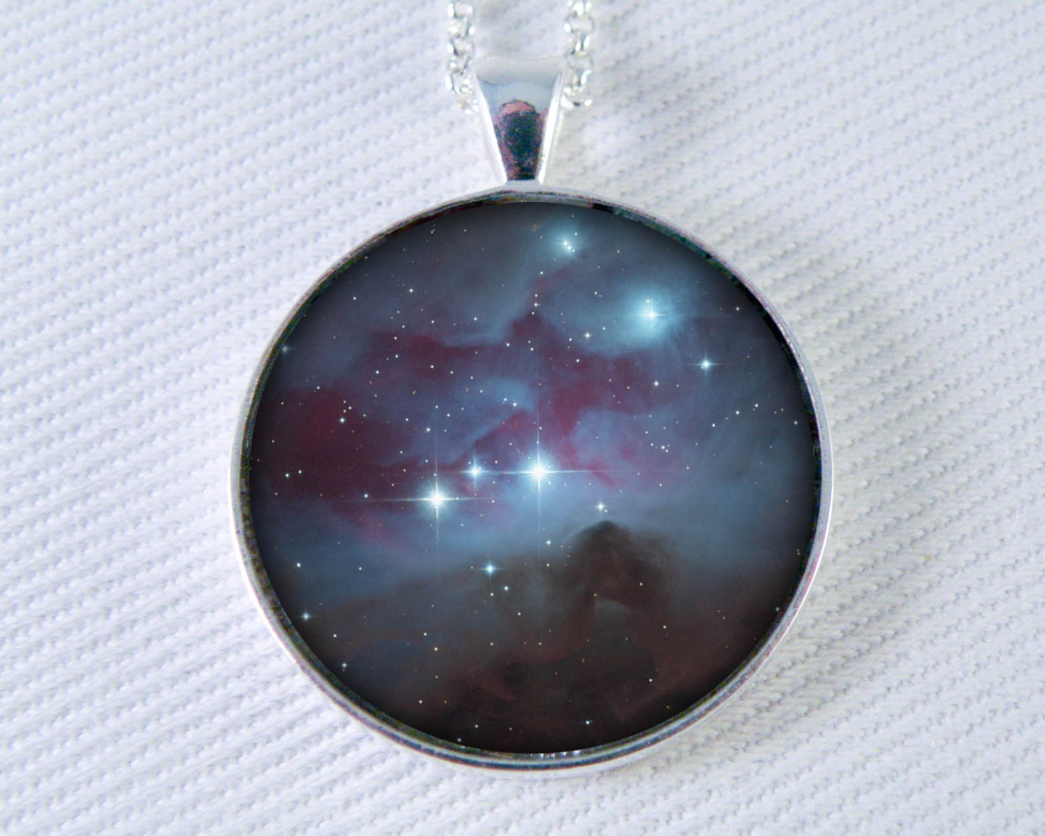 Buy One Get One FREE Astronomy Necklace Outer Space Jewelry Galaxy Star Space Pendant Purple Blue Black- Orion