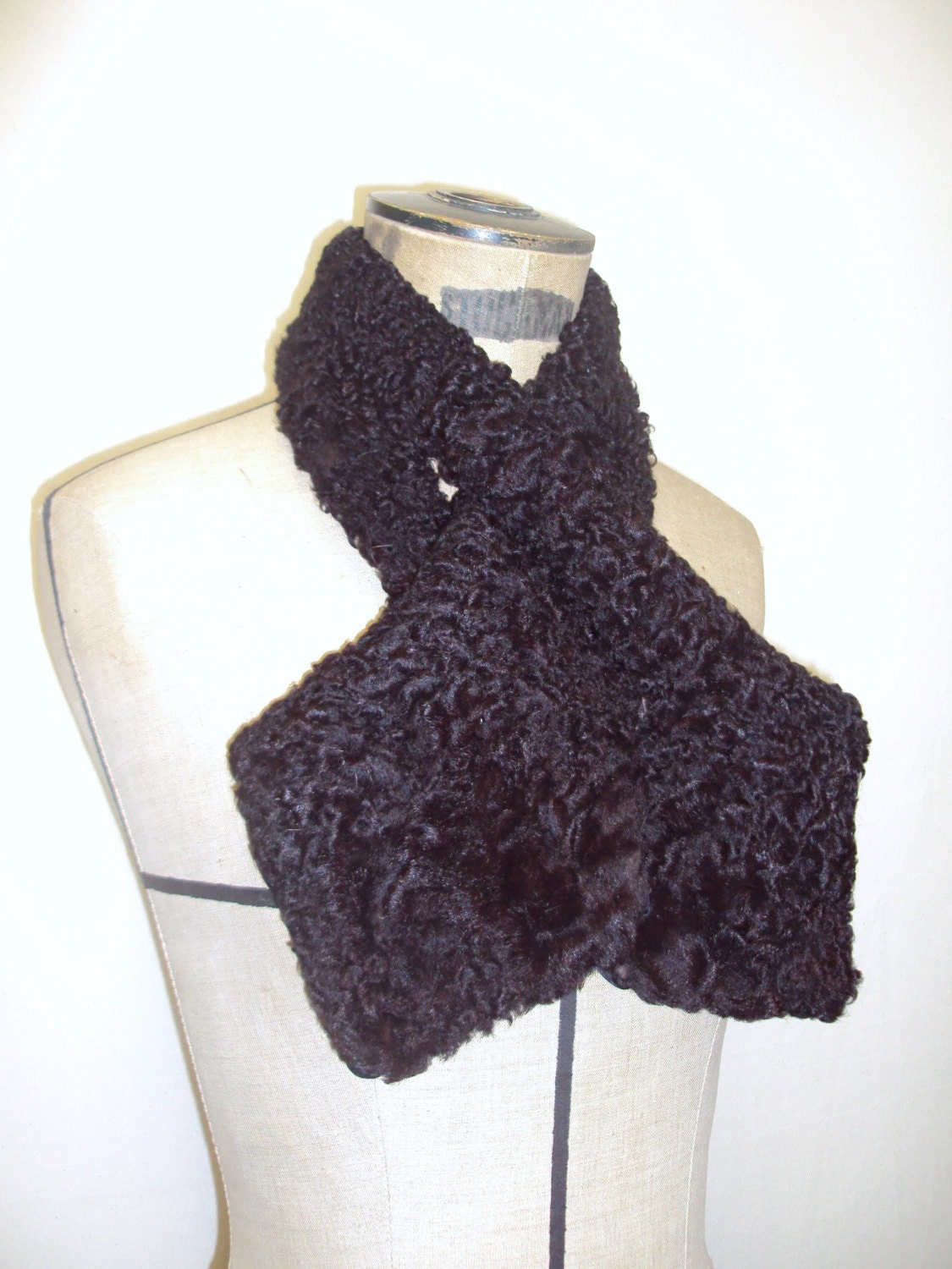 Astrakhan Fur Collar