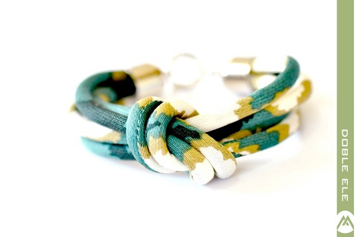 Camouflage Knot Bracelet - Limited Edition - Green