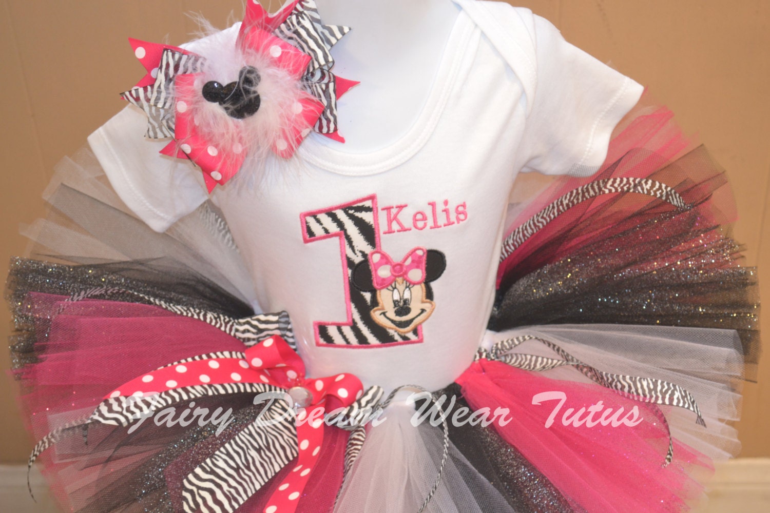 Birthday tutu Wild Minnie