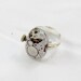 Women Sterling Silver Steampunk Ring 925 Recycled Watch Parts Movement NeoVictorian  Lady Boho Upcycled Jewelry boho cogs gears