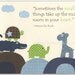 Baby boy room, Nursery wall art, Decor Art for Kids, elephant, giraffe, turtle, crocodile..Sometimes the smallest things....Winnie the Pooh