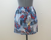 Spiderman Flirty Geeky Skirt - Ready to ship