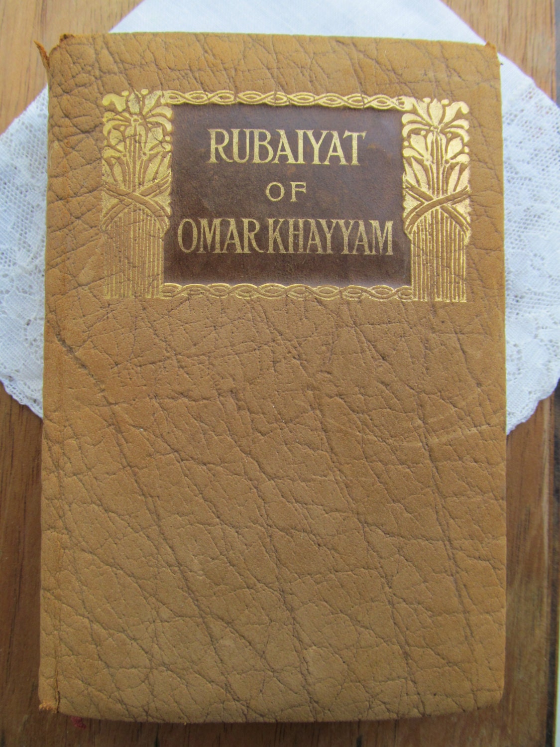 Rubaiyat of Omar Khayyam 1908 in Leather Binding