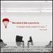 ZAPPA Quote - WALL DECAL : "Mind is like a Parachute" quotation decal, vinyl, decor, smart words sticker, Franck Zappa