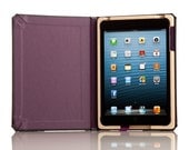 SECONDS SALE Graduate Edition for iPad mini hard case by Pad&Quill Plum/Slate Gray